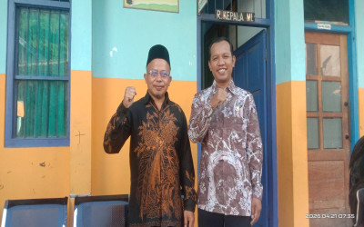Tinjau Pelaksanaan TKA di MI Muhammadiyah Dolopo, Tim Penma Madiun Apresiasi Pelaksanaan TKA